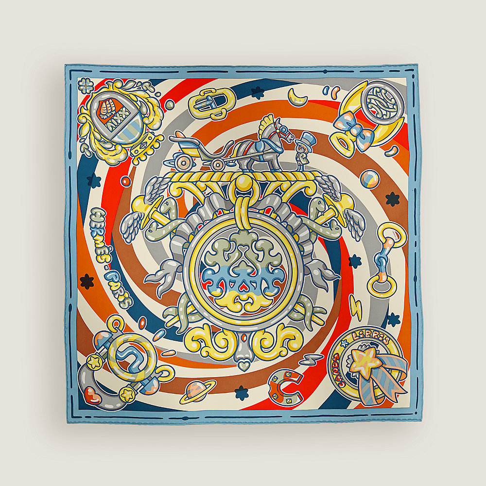 Hermès-Paris カレ70 キャンディー・リプリス カレ 70 《キャンディー・リブリス》 | Hermès - エルメス-公式サイト